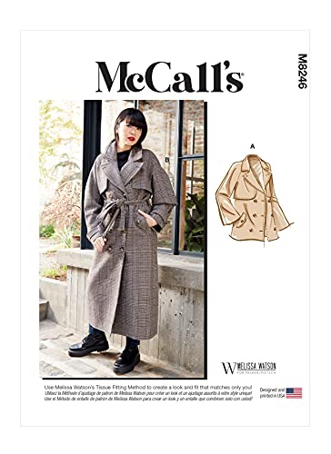 McCall's Sewing Pattern M8246A5 Misses Jacket - Image 4