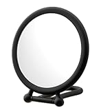 Danielle Midnight Matte Folding Hand Mirror
