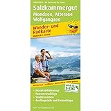  Salzkammergut, Mondsee - Attersee, Wolfgangsee: Wander- und Radkarte mit Ausflugszielen & Freizeittipps, wetterfest, reißfest, abwischbar, GPS-genau. 1:35000 (Wander- und Radkarte: WuRK)