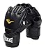 Everlast Martial Arts PU Guanti da Grappling, Nero, S/M