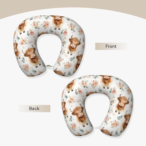 Almohada de viaje de espuma viscoelástica 30 cm cómoda miniatura 3