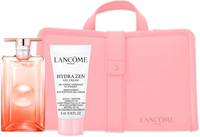 REGALO Lanc√¥me en compras de tus favoritos de verano, Vanity, Cosmetiquera + Id√¥le Eau de Parfum, Perfume 5ml + Hydra Zen Gel Cream, Crema 5ml