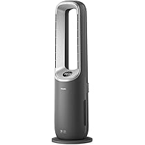 PHILIPS 3in1 Purificatore, ventilatore e riscaldamento. Filtro HEPA. Rimuove odori e il 99, 97% delle particelle. Display, App e Alexa (AMF870, 15)