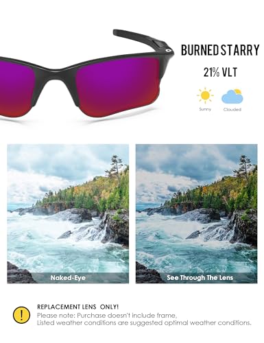 Image of BLAZERBUCK Replacement Lenses & Sock Kit for Oakley Half Jacket 2.0 XL OO9154 Sunglass