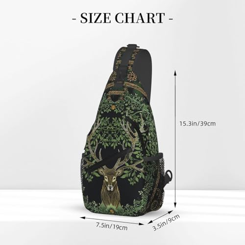 Mochila Sling Unisex Ligera y Duradera para Senderismo miniatura 3