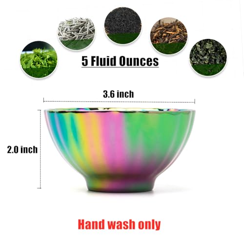 Golden Tenmoku Tea Cup with Lotus by CmengAo