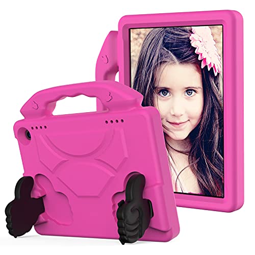 ^ubgPCP[X Kindle Firê߂ HD8 / HD8 PLUSi2020jq̂߂̃^ubgP[X͑ϏՌ̌yʂł GoGՌیpnhX^hJo[ obNP[XJo[ (Color : ROSE RED)