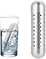Bastão Ionizador de Água Alcalina, Aço Inox 304, Purificação e Ativação da Água capacidade 500ML