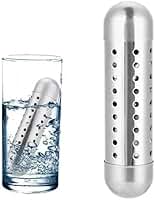Bastão Ionizador de Água Alcalina, Aço Inox 304, Purificação e Ativação da Água capacidade 500ML