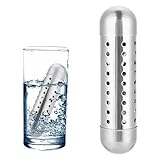 Bastão Ionizador de Água Alcalina, Aço Inox 304, Purificação e Ativação da Água capacidade 500ML