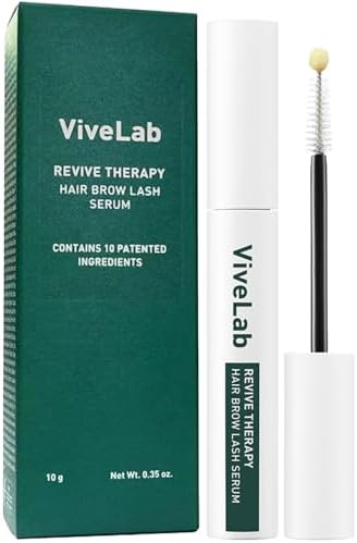 Lash Enhancing Serum - Multi-Peptide & Biotin Infused Formula for Longer, Thicker, Fuller Looking Lashes & Brows - Clinically Proven, Vegan & Cruelty-Free
