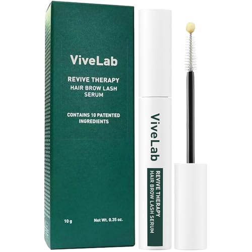 Biotin Lash Serum - Eyelash and Eyebrow Growth Serum for Thicker, Fuller Lashes and Brows, Korean Dermatologist-Developed, 0.35oz