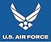 Air Force "New Style" MILITARY Flag - 3 foot by 5 foot Polyester (NEW)