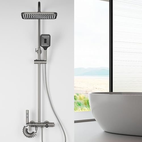 Robinet de douche thermostatique à affichage digital pour éliminer les variations d'eau - 6