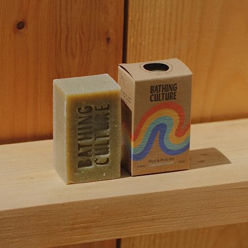 Bathing Culture - Organic Mind + Body Soap Bar | Natural, Biodegradable, Sustainable, Vegan Personal Care (4.58 Oz | 127 G) #TOP7