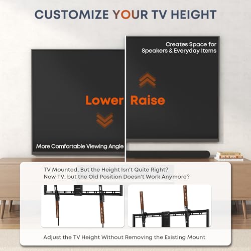 Adaptateur VESA vertical pour installer une TV basse sur support motorisé - 6