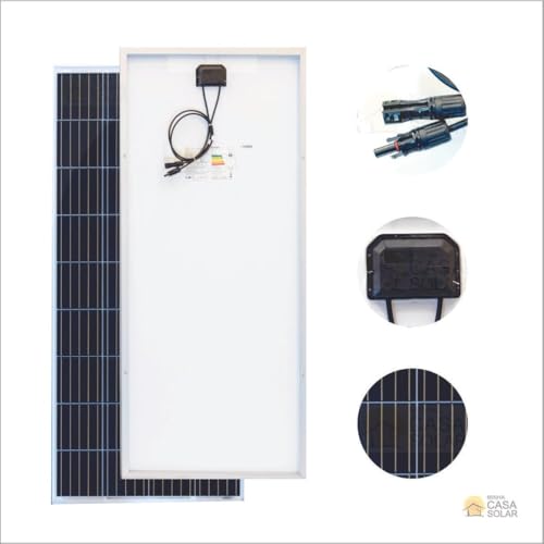 Painel Solar Monocristalino 150W Conector Mc4 Cabos