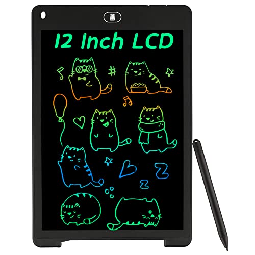 Coolzon Tablette d'écriture LCD Coloré Tablette Graphique de Dessin 13 Pouces pour Enfants,...