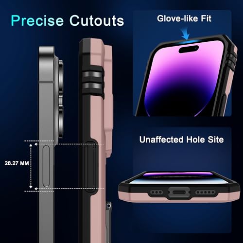 Coque iPhone 14 Pro Max antichoc de qualité militaire avec protège-caméra - 7