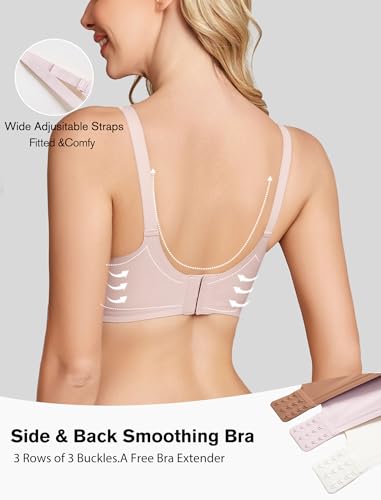 Image of Avidlove Wireless Bras for Women Push Up No Underwire Bra Full Coverage Seamless Bralettes Support Comfortable Everyday Bra