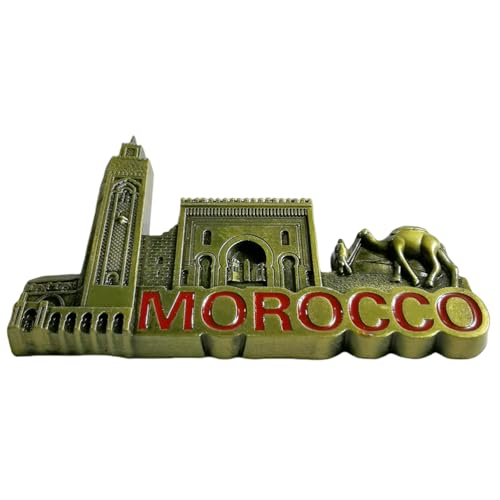 Imán decorativo para refrigerador estilo Marruecos miniatura 4