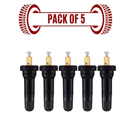 Image of Tubeless Tyre Valve Sensor Tr-414 (5 pcs), Durable, Leak-Proof TPMS for Cars & Four Wheelers, Accurate Tyre Pressure Monitoring & Easy-fit, Premium Brass Core, Not for Bike /Scooter