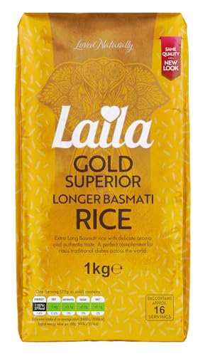 LAILA Gold Basmati Rice(Brick Pack) 1Kg