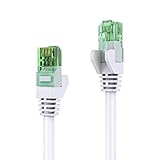 unterschied patchkabel cat5e cat6 conecto Cat 5e-Patchkabel mit 2x RJ-45 Stecker für den Einsatz in privaten u. Unternehmensnetzwerken, Twisted Pair Netzwerkkabel, Ethernetkabel und Patchkabel oder LAN-Kabel, gemäß Paarfolge EIA/TIA-568B