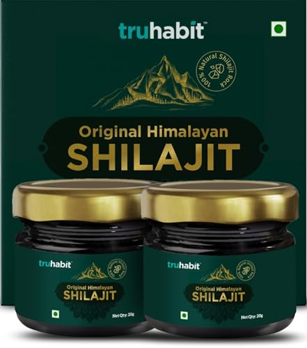 Image of TruHabit Original Himalayan Shilajit Resin Pack of 2 | Purified & Filtered Natural Shilajit | Sourced from High-Altitude Himalayan Rocks