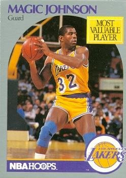rare top 100 most valuable basketball cards Amazon.com: Magic Johnson basketball card (Los Angeles Lakers) 1990 Hoops  #157 Most Valuable Player : Sports & Outdoors