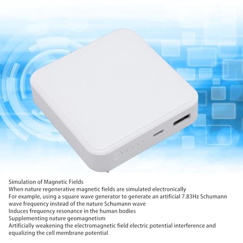 Image of Generator, 7.83Hz Improve Sleep Ultra Low Frequency Pulse Generator with Simulated Magnetic Field, Promote Energy Boost, for Bedroom Office