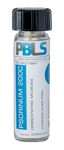 Psorinum 200C, 96 Pellets, Homeopathic Product by Paramesh Banerji Life Sciences, Made in USA