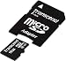 Transcend 16GB MicroSDHC Class10 UHS-1 Memory Card with Adapter 45 MB/s (TS16GUSDU1E)