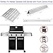 Genesis Grill Parts for Weber E310 E320 E330 EP310 EP320 EP330, 17.5” Flavorizer Bars 7620 Heat Deflector 7622 Burner Tube 62752 for Weber Genesis 300, Grill Replacement Parts for Weber Accessories