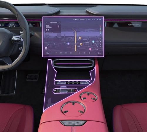 Film protection Lotus Eletre évite les rayures de console et écran LCD