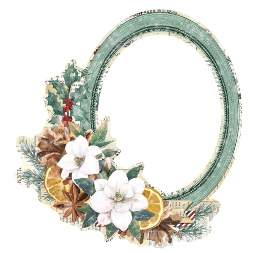 Chipboard Frames 'Tis The Season cadres scrapbooking pour customiser vos cadeaux
