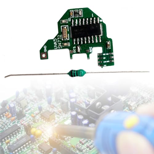 GETBSTOOP Accesorios del módulo de modificación Agregar función FM de Larga/Media/Corta Módulo de modificación de componentes del oscilador de Cristal SI4732 Chip para Quansheng UV-K5/K6