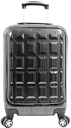 Amazon.com: Chariot Duro - Equipaje giratorio de 4 ruedas con bolsillo para  ordenador portátil, 20 pulgadas, color gris : Ropa, Zapatos y Joyería