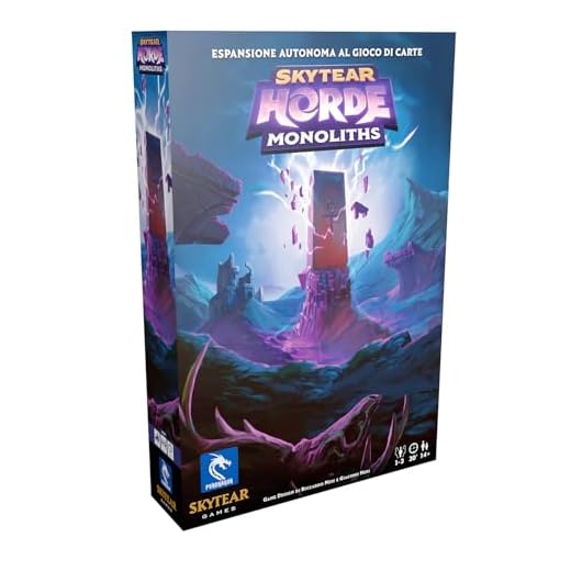 Pendragon Game Studio Skytear Horde Monolith - Edizione italiana - Gioco di carte, Età 14+,1-3 Giocatori