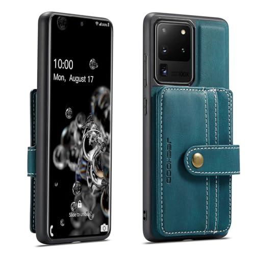 Étui de téléphone avec porte-cartes bloquant les RFID pour Samsung S20