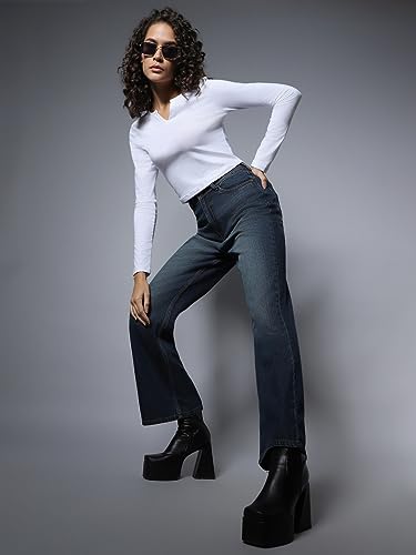 Image of HIGH STAR Women's Stretch Fit Mid Rise Jeans