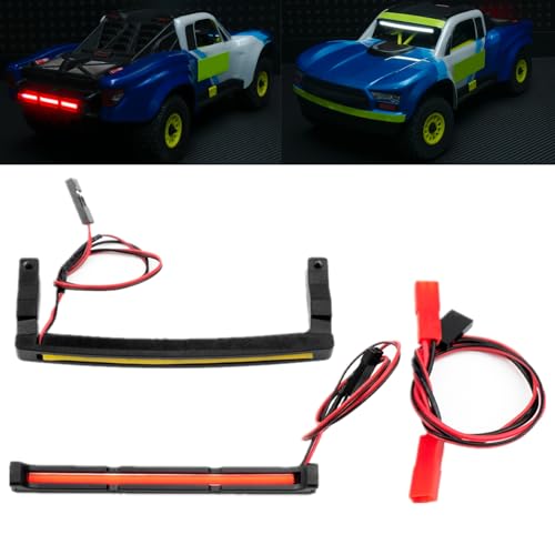 BRKRC RC Lights Lamp Kits Front Headlights & Rear Taillight for ARRMA 1/14 Mojave GROM RC Car Upgrade Parts