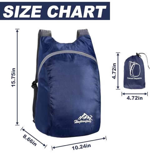 Mochila Plegable Deportiva 20L Ligera para Senderismo miniatura 4