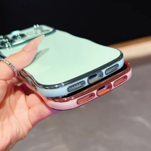 Coque iPhone 17 Pro Max silicone blanc cœur protection ondulée - 5