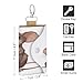 RLDOBOFE Mother And Child Rats Leather Key Case,Fashionable Credit Card Holder Slim Multi Card Keychain Pouch Travel Portable Keychain Wallet