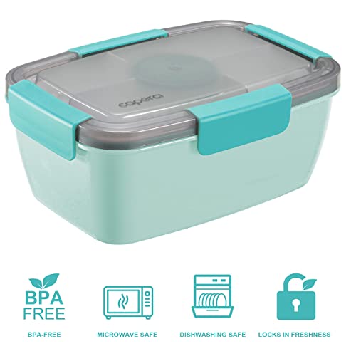 Image of Caperci Large Salad Container Bowl for Lunch