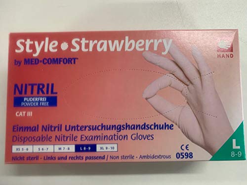 100 guantes de seguridad de tipo strato cuenta con fresa de Ampri, polvere libre talla L