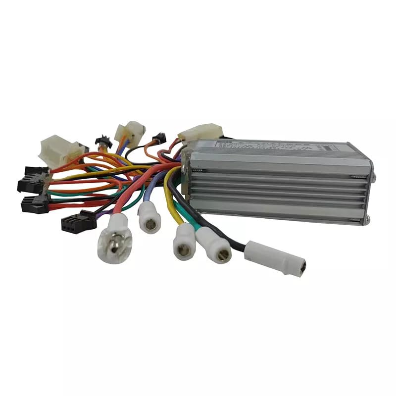 JH4AZ2830XZKET Electric Bicycle Brushless Motor Controller DC48V15A ebike Controller Aluminium Alloy Speed Motor Controller for Electric Bicycle, Scooter