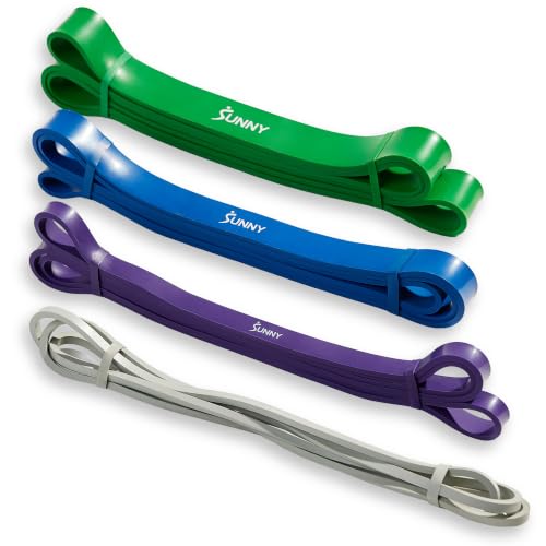 Sunny Health & Fitness 5-95LB Resistance Band Combo for Versatile Training - image 1