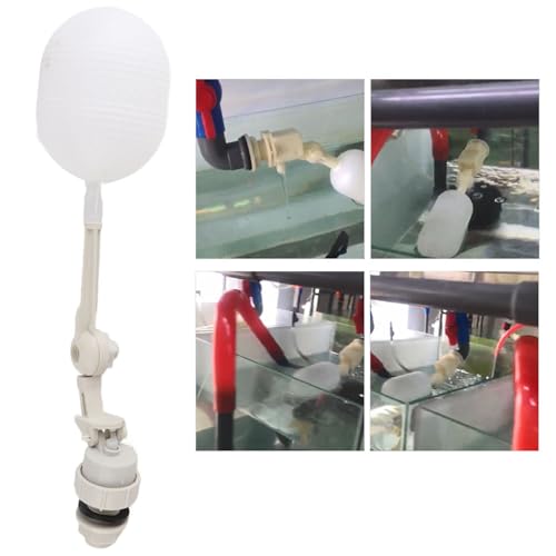 KIMISS Contrôle du Niveau d'eau par Vanne à Flotteur pour l'eau Potable et le Climatiseur d'aquaculture - Conception ABS Flexible